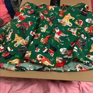 Christmas dog skirt